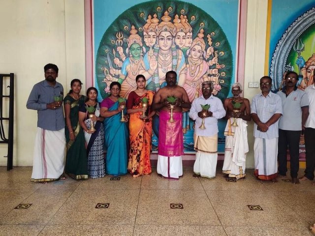 Special prayer in Kandasamy Temple for Elders Day-12.10.2022